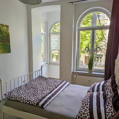Ferienwohnung Am Kiez Von Leipzig Exterior foto