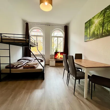 Ferienwohnung Am Kiez Von Leipzig Exterior foto